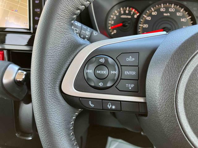 ルーミー Ｇ－Ｔ　ターボ　ナビ／ＢＴ／ＴＶ／ＤＩＳＣ／バックカメラ／ステアリングスイッチ　前後ドラレコ　両側パワスラ　１４インチアルミ　ＬＥＤヘッド＆フォグ　プッシュボタンスタート　シートヒーター　衝突被害軽減ブレーキ（34枚目）