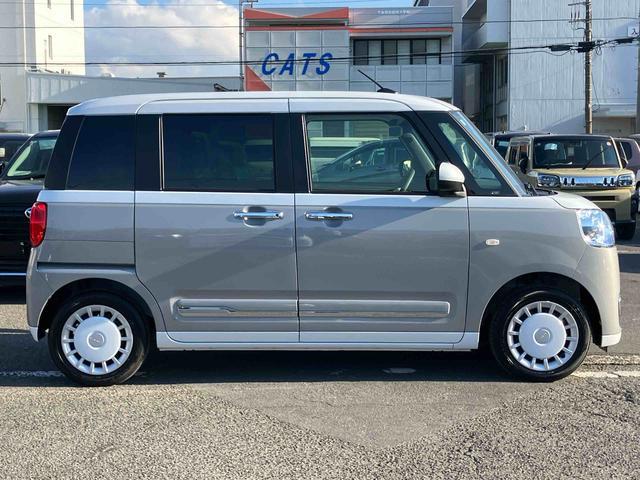 ムーヴキャンバス ストライプスＧ　バックカメラ　ＬＥＤヘッドランプ　オートライト　ＡＤＢ　両側Ｐスラ　ホッとカップホルダー　前後コーナーセンサー　シートヒーター　電動駐車ブレーキ　スマアシ　オートエアコン　キーフリー　プッシュスタート（23枚目）