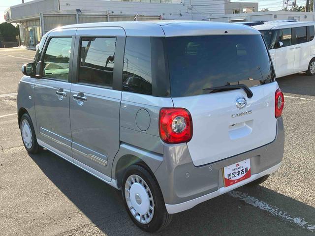 ムーヴキャンバス ストライプスＧ　バックカメラ　ＬＥＤヘッドランプ　オートライト　ＡＤＢ　両側Ｐスラ　ホッとカップホルダー　前後コーナーセンサー　シートヒーター　電動駐車ブレーキ　スマアシ　オートエアコン　キーフリー　プッシュスタート（34枚目）