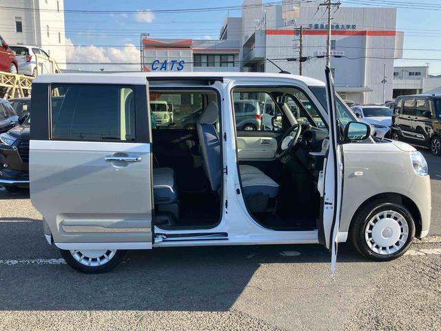 ムーヴキャンバス ストライプスＧ　バックカメラ　ＬＥＤヘッドランプ　オートライト　ＡＤＢ　両側Ｐスラ　ホッとカップホルダー　前後コーナーセンサー　シートヒーター　電動駐車ブレーキ　スマアシ　オートエアコン　キーフリー　プッシュスタート（53枚目）