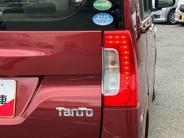 タント Ｘ　ＳＡ　ナビ／ＴＶ／ＤＶＤ／ＢＴ／ＵＳＢ　バックカメラ　オートライト　オートエアコン　左側電動スライドドア　スマアシ　シートリフター　キーフリー　盗難防止アラーム　ステアリングリモコン　チルトステアリング（27枚目）
