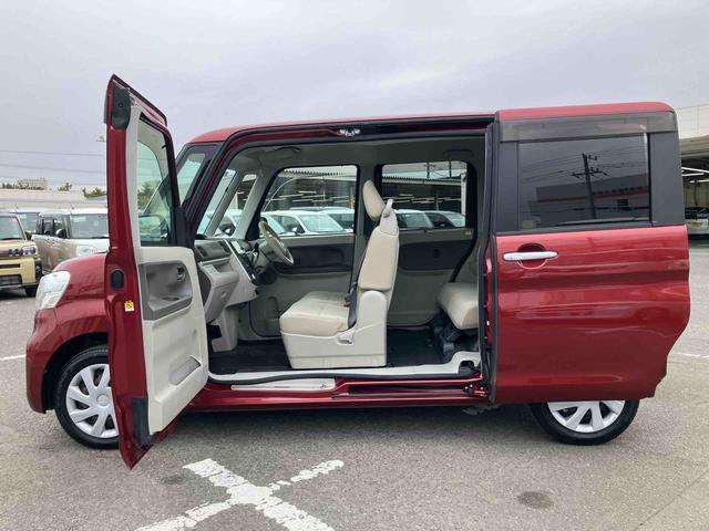 タント Ｘ　ＳＡ　ナビ／ＴＶ／ＤＶＤ／ＢＴ／ＵＳＢ　バックカメラ　オートライト　オートエアコン　左側電動スライドドア　スマアシ　シートリフター　キーフリー　盗難防止アラーム　ステアリングリモコン　チルトステアリング（57枚目）