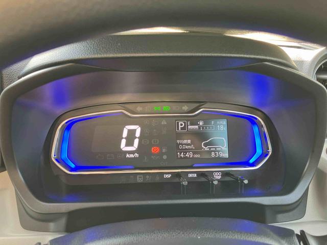 ミライース Ｘ　ＳＡＩＩＩ　ＬＥＤヘッドライト　電動格納ドアミラー　スモークガラス　デジタルメーター　ＣＤ／ＡＵＸ　前後コーナーセンサー　スマアシ　横滑り防止装置　キーレスエントリー　盗難防止アラーム　アイドリングストップ（9枚目）