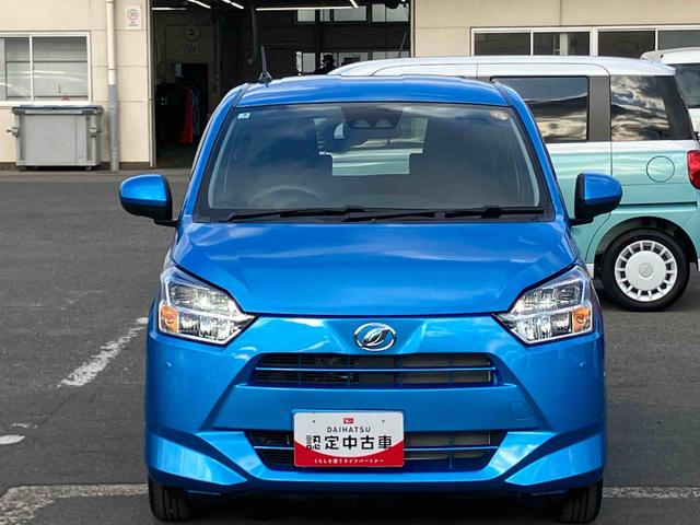 ミライース Ｘ　ＳＡＩＩＩ　ＬＥＤヘッドライト　電動格納ドアミラー　スモークガラス　デジタルメーター　ＣＤ／ＡＵＸ　前後コーナーセンサー　スマアシ　横滑り防止装置　キーレスエントリー　盗難防止アラーム　アイドリングストップ（16枚目）