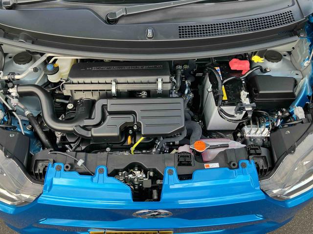 ミライース Ｘ　ＳＡＩＩＩ　ＬＥＤヘッドライト　電動格納ドアミラー　スモークガラス　デジタルメーター　ＣＤ／ＡＵＸ　前後コーナーセンサー　スマアシ　横滑り防止装置　キーレスエントリー　盗難防止アラーム　アイドリングストップ（19枚目）