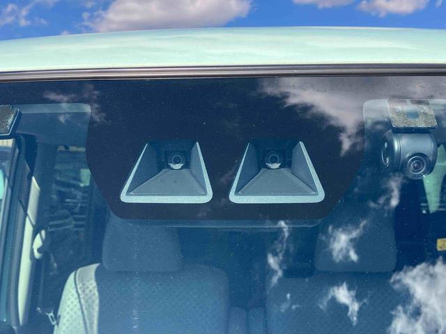 タント Ｘ　９型ナビ／ＢＴ／ＴＶ／ＤＩＳＣ／全周囲カメラ／ステアスイッチ　前後ドラレコ　ＥＴＣ　両側パワスラ　ＬＥＤヘッドライト　スマートキー　シートヒーター　シートバックテーブル　衝突被害軽減ブレーキ（15枚目）