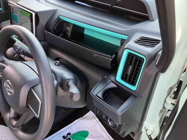 タント Ｘ　９型ナビ／ＢＴ／ＴＶ／ＤＩＳＣ／全周囲カメラ／ステアスイッチ　前後ドラレコ　ＥＴＣ　両側パワスラ　ＬＥＤヘッドライト　スマートキー　シートヒーター　シートバックテーブル　衝突被害軽減ブレーキ（47枚目）