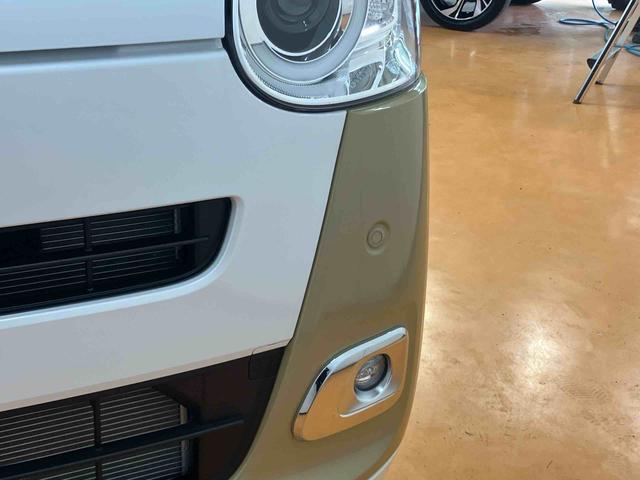 ムーヴキャンバス ストライプスＧターボ　衝突回避支援システム　横滑り防止装置　アダプティブクルーズコントロール　置きラクボックス　ホットカップホルダー　前席シートヒーター　ホールド機能付き電動パーキングブレーキ　両側電動スライドドア（18枚目）