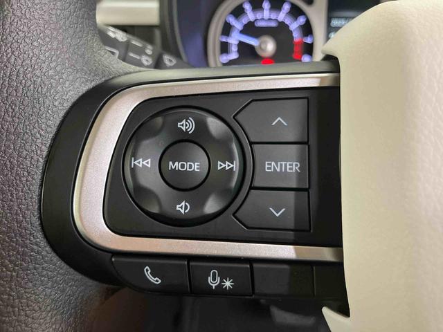 ムーヴキャンバス ストライプスＧターボ　衝突回避支援システム　横滑り防止装置　アダプティブクルーズコントロール　置きラクボックス　ホットカップホルダー　前席シートヒーター　ホールド機能付き電動パーキングブレーキ　両側電動スライドドア（38枚目）