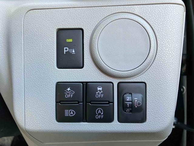 ミライース X SAIII LEDヘッドライト 電動格納ドアミラー プライバシーガラス リヤシートヘッドレスト オートライト キーレスエントリー セキュリティアラーム 横滑り防止装置 コーナーセンサー 衝突被害軽減ブレーキ(4枚目)