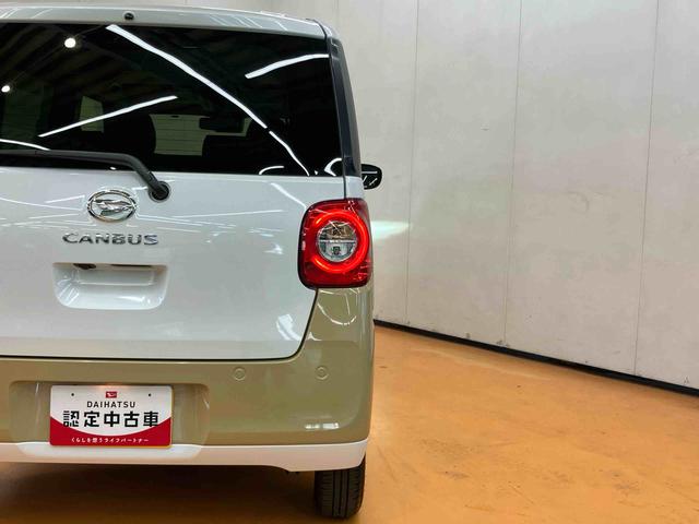 ムーヴキャンバス ストライプスＧ　衝突回避支援システム　横滑り防止装置　ホットカップホルダー　置きラクボックス　前席シートヒーター　両側電動スライドドア　チルトステアリング　運転席シートリフター　助手席シートバックポケット（16枚目）