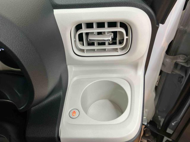 ムーヴキャンバス ストライプスＧ　衝突回避支援システム　横滑り防止装置　ホットカップホルダー　置きラクボックス　前席シートヒーター　両側電動スライドドア　チルトステアリング　運転席シートリフター　助手席シートバックポケット（54枚目）