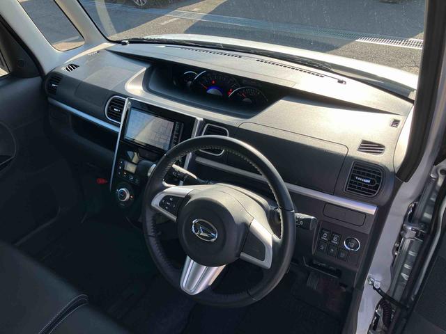 タント カスタムＲＳ　トップエディションＳＡＩＩ　ターボ　ナビ／ＴＶ／ＤＶＤ／ＢＴ／ＵＳＢ　バックカメラ　ＥＴＣ　トップシェイドガラス　ＬＥＤヘッドライト　オートライト　スマアシ　両側Ｐスラ　革巻ステアリング　キーフリー　イモビライザー　盗難防止警報（8枚目）