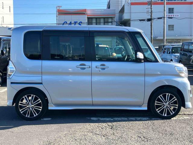 タント カスタムＲＳ　トップエディションＳＡＩＩ　ターボ　ナビ／ＴＶ／ＤＶＤ／ＢＴ／ＵＳＢ　バックカメラ　ＥＴＣ　トップシェイドガラス　ＬＥＤヘッドライト　オートライト　スマアシ　両側Ｐスラ　革巻ステアリング　キーフリー　イモビライザー　盗難防止警報（23枚目）