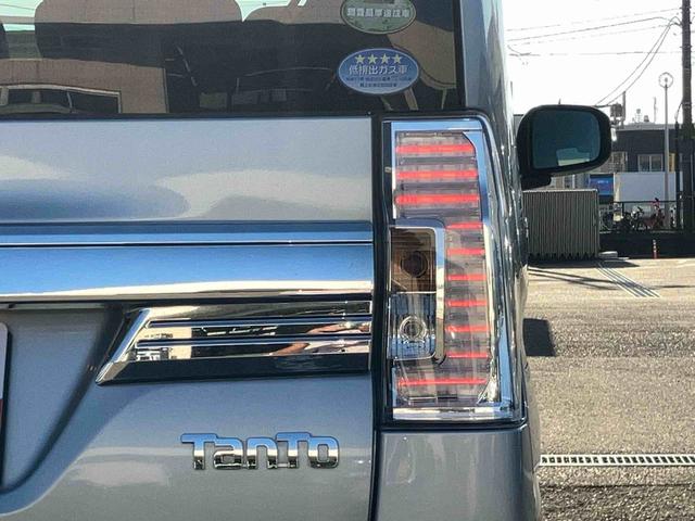 タント カスタムＲＳ　トップエディションＳＡＩＩ　ターボ　ナビ／ＴＶ／ＤＶＤ／ＢＴ／ＵＳＢ　バックカメラ　ＥＴＣ　トップシェイドガラス　ＬＥＤヘッドライト　オートライト　スマアシ　両側Ｐスラ　革巻ステアリング　キーフリー　イモビライザー　盗難防止警報（27枚目）