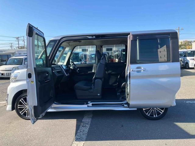 タント カスタムＲＳ　トップエディションＳＡＩＩ　ターボ　ナビ／ＴＶ／ＤＶＤ／ＢＴ／ＵＳＢ　バックカメラ　ＥＴＣ　トップシェイドガラス　ＬＥＤヘッドライト　オートライト　スマアシ　両側Ｐスラ　革巻ステアリング　キーフリー　イモビライザー　盗難防止警報（58枚目）