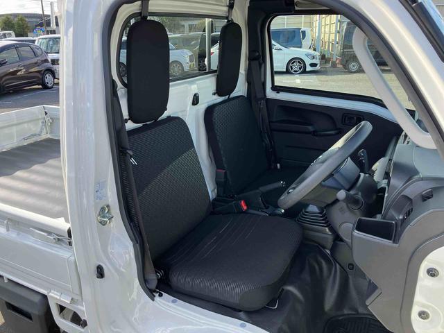 ハイゼットトラック エクストラ 4WD 電子制御式4WD 副変速機 LEDフォグランプ LED荷台灯 テールゲートチェーン リヤ4枚リーフスプリング スーパーデフロック スマートキー 電格ドアミラー コーナーセンサー 衝突被害軽減ブレーキ(9枚目)