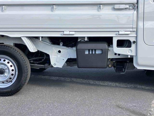 ハイゼットトラック エクストラ 4WD 電子制御式4WD 副変速機 LEDフォグランプ LED荷台灯 テールゲートチェーン リヤ4枚リーフスプリング スーパーデフロック スマートキー 電格ドアミラー コーナーセンサー 衝突被害軽減ブレーキ(15枚目)