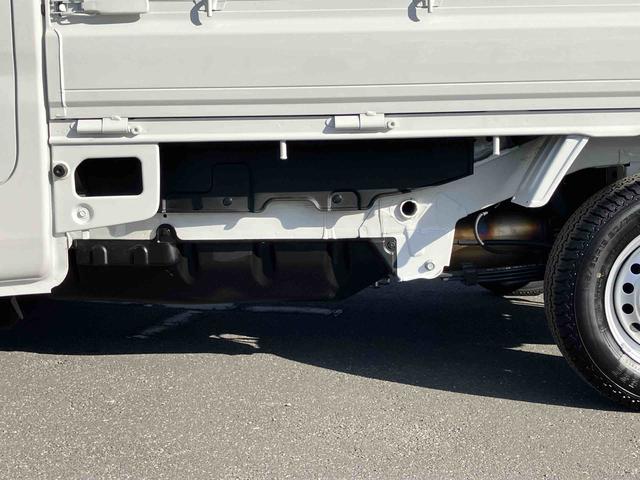 ハイゼットトラック エクストラ 4WD 電子制御式4WD 副変速機 LEDフォグランプ LED荷台灯 テールゲートチェーン リヤ4枚リーフスプリング スーパーデフロック スマートキー 電格ドアミラー コーナーセンサー 衝突被害軽減ブレーキ(24枚目)