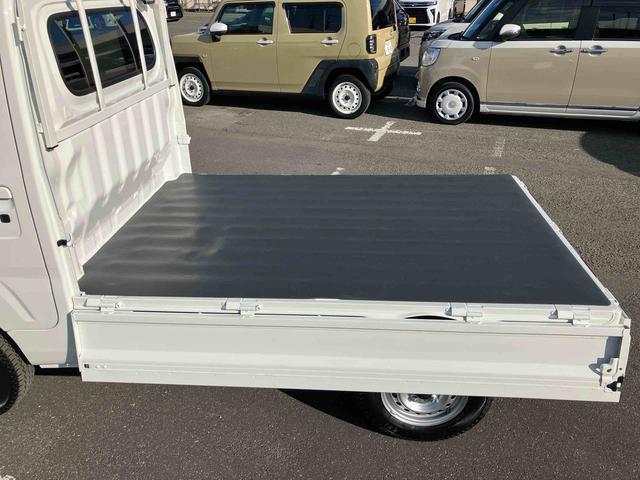 ハイゼットトラック エクストラ 4WD 電子制御式4WD 副変速機 LEDフォグランプ LED荷台灯 テールゲートチェーン リヤ4枚リーフスプリング スーパーデフロック スマートキー 電格ドアミラー コーナーセンサー 衝突被害軽減ブレーキ(28枚目)