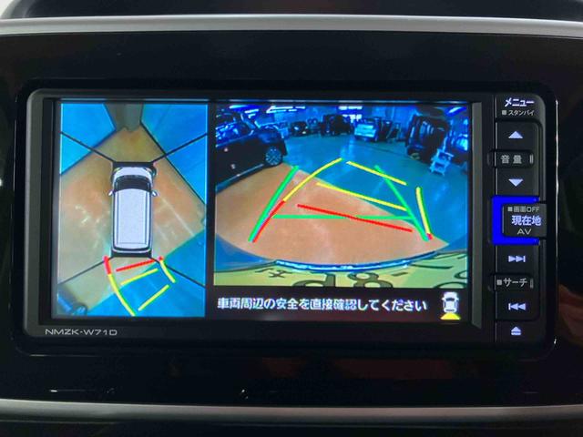 ムーヴキャンバス ＧブラックインテリアＶＳ　ＳＡＩＩＩ　パノラマカメラ連動フルセグナビ　ＵＳＢ接続　ブルートゥース対応　フロント．リヤドライブレコーダー連動　置きラクボックス　運転席シートヒータ　ウインドシールドディアイサー　オートライト　オートハイビーム（6枚目）