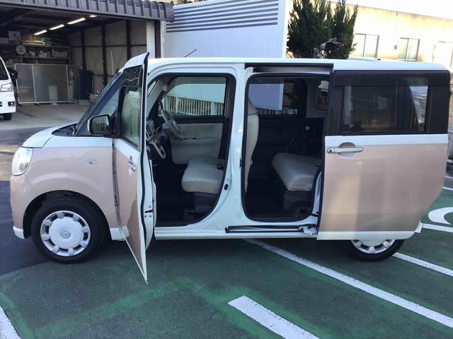 ムーヴキャンバス Ｘリミテッド　ＳＡＩＩ　軽度雹害車両　両側電動パワースライドドア・プッシュスタート・キーフリー・ＥＴＣ付き（6枚目）