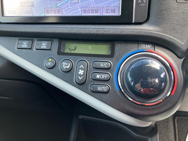 アクア Ｓ　カーナビ　バックモニター　オートエアコン　プッシュボタンスタート（31枚目）