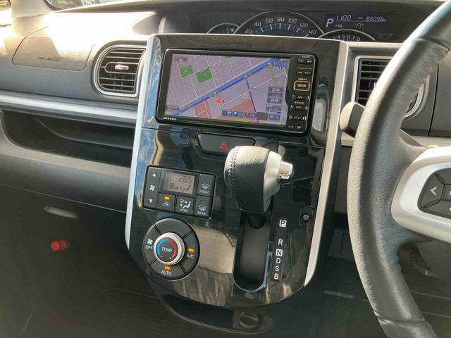 タント カスタムＲＳ　トップエディションＳＡＩＩ　ターボ　ナビ／ワンセグ／ＣＤ／ＵＳＢ　バックカメラ　ＥＴＣ　トップシェイドガラス　ＬＥＤヘッドライト　オートライト　スマアシ　両電動スライド　革巻ステアリング　キーフリー　盗難防止警報　アルミホイール（42枚目）