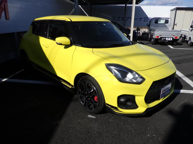 スイフトスポーツ スポーツ ZC33S 衝突軽減ブレーキ 衝突安全ボディ 盗難防止システム キーレスエントリー スマートキー シートヒーター ETC ナビ ドアバイザー プッシュスタートスイッチ オートエアコン パワーウィンドウ(6枚目)