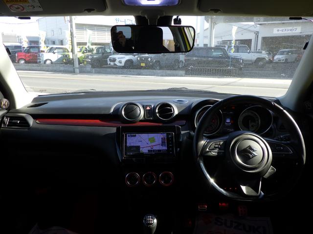 スイフトスポーツ スポーツ ZC33S 衝突軽減ブレーキ 衝突安全ボディ 盗難防止システム キーレスエントリー スマートキー シートヒーター ETC ナビ ドアバイザー プッシュスタートスイッチ オートエアコン パワーウィンドウ(26枚目)