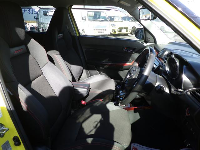 スイフトスポーツ スポーツ ZC33S 衝突軽減ブレーキ 衝突安全ボディ 盗難防止システム キーレスエントリー スマートキー シートヒーター ETC ナビ ドアバイザー プッシュスタートスイッチ オートエアコン パワーウィンドウ(30枚目)