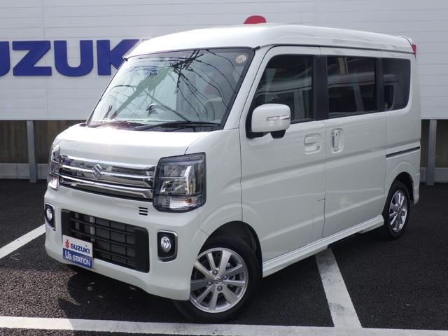 エブリイワゴン ＰＺターボ　スペシャル　ハイルーフ　６型　衝突被害軽減システム	衝突安全ボディ	クリアランスソナー	ＨＩＤ	盗難防止システム	キーレスエントリー	アイドリングストップ	フルフラット　ベンチシート　シートヒーター	エアコン	パワーステアリング（14枚目）