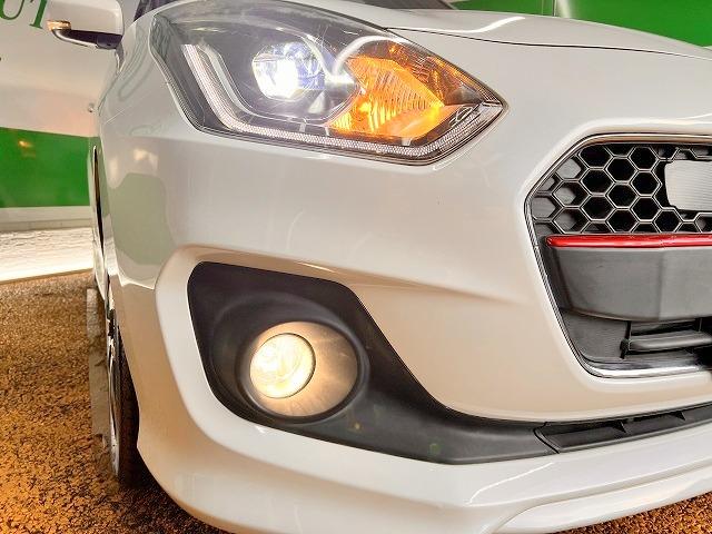 スイフト ハイブリッドＲＳ　禁煙　衝突軽減ブレーキ　純正ＳＤナビ　Ｂｌｕｅｔｏｏｔｈ　フルセグ　ＥＴＣ　レーダークルーズ　ＬＥＤ　純正フルエアロ（32枚目）