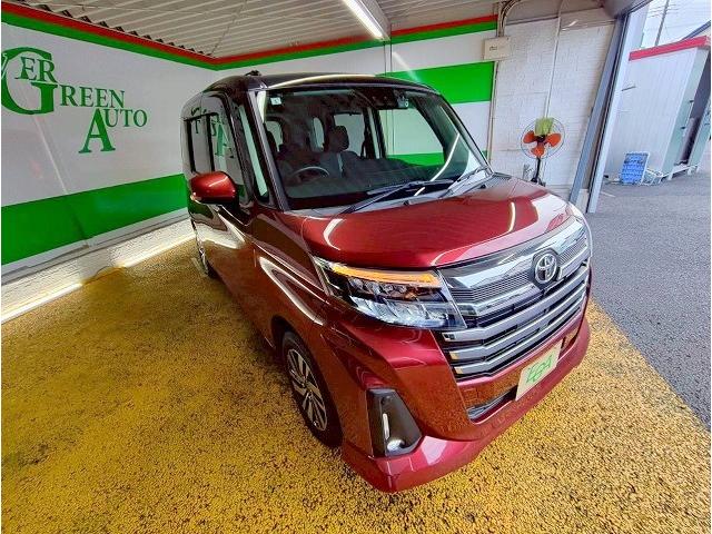 ルーミー カスタムＧ　禁煙　衝突軽減ブレーキ　純正ＳＤナビ　Ｂｌｕｅｔｏｏｔｈ　バックモニター　フルセグ　ＥＴＣ　両側自動ドア　ＬＥＤ　フォグ（2枚目）