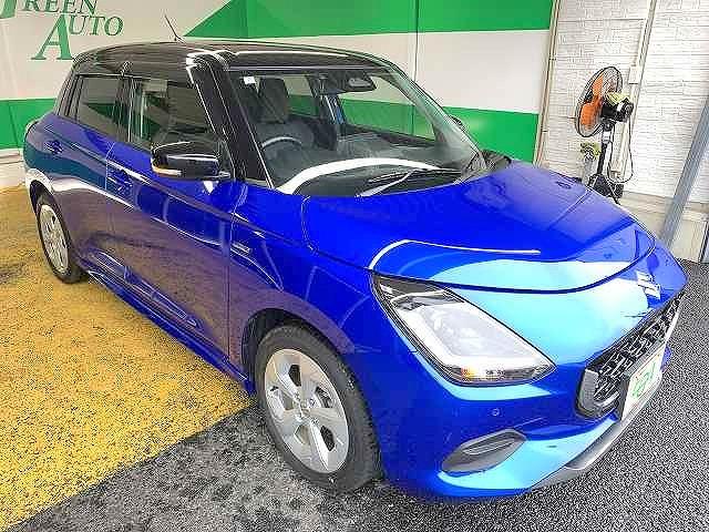 スイフト ハイブリッドMX 禁煙 衝突軽減ブレーキ 純正SDナビ Bluetooth フルセグ ETC 障害物センサー シートヒーター LED(2枚目)