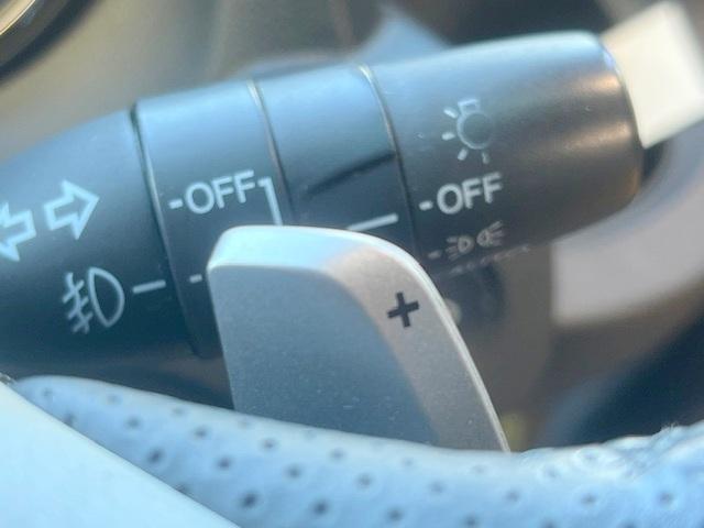 パドルシフトが付いてます！