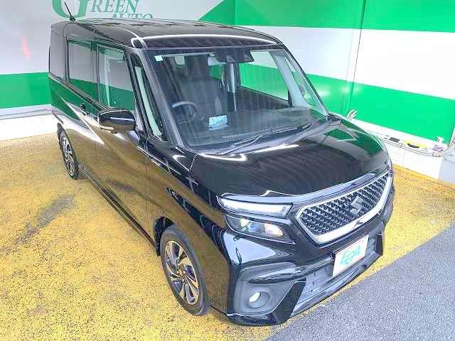 ソリオバンディット ハイブリッドＭＶ　禁煙　衝突軽減ブレーキ　純正ＳＤナビ　Ｂｌｕｅｔｏｏｔｈ　３６０°モニター　フルセグ　ＥＴＣ　両側自動ドア　ＬＥＤ　フォグ（2枚目）