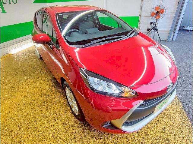 アクア G 禁煙 衝突軽減ブレーキ 純正ディスプレイオーディオ Bluetooth 360°モニター ETC 障害物センサー(2枚目)