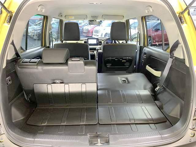 シートアレンジで大きな荷物の収納が出来ます！便利ですよね♪