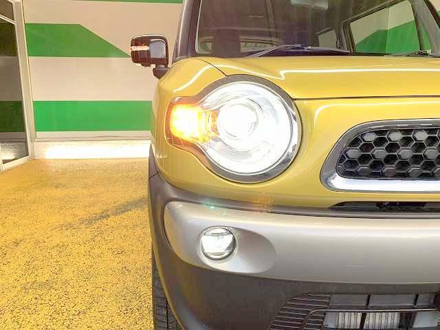 明るいＬＥＤヘッドライトとフォグも付いて夜間走行も安心です！