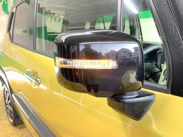 ミラーウィンカーは歩行者の視線の高さに合わせて目に付きやすく、安全性が高まります！それに見た目もオシャレですよね！最近では多くなってきました！ちゃんと付いてますよ！！