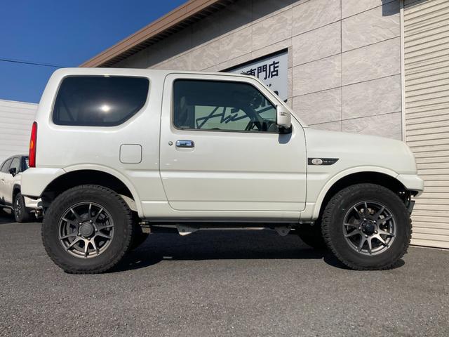 ジムニー ランドベンチャー リフトアップサス 前後ショートバンパー スキッドプレート レイズアルミ フジツボマフラー ナビ ドラレコ ETC シートヒーター(7枚目)