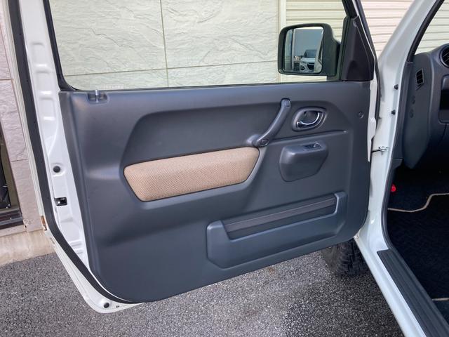 ジムニー ランドベンチャー リフトアップサス 前後ショートバンパー スキッドプレート レイズアルミ フジツボマフラー ナビ ドラレコ ETC シートヒーター(33枚目)