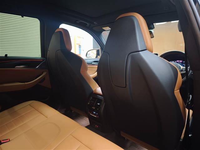 X3 M40d ファストトラックPKG セレクトPKG ヴァーネスカレザーシート OP21インチAW パノラマサンルーフ ステアリングヒーター 純正HDDナビ 全方位カメラ フルセグTV 全席シートヒーター(8枚目)