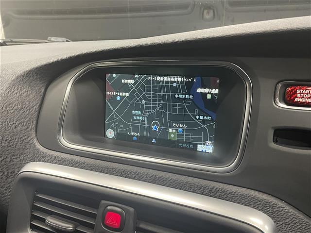 V40 T5 Rデザイン カーボンエディション ブラックレザーシート 純正HDDナビ フルセグTV 19インチAW Bluetooth 前席シートヒーター 前席パワーシート スマートキー ACC 純正フロアマット(10枚目)