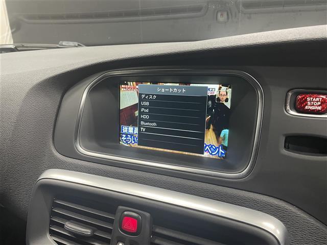 V40 T5 Rデザイン カーボンエディション ブラックレザーシート 純正HDDナビ フルセグTV 19インチAW Bluetooth 前席シートヒーター 前席パワーシート スマートキー ACC 純正フロアマット(12枚目)