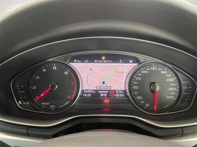 A4アバント 2.0TFSI スマートキー 禁煙車 パノラマSR 純正ナビ ACC バックカメラ コーナーセンサー フルセグTV ETC2.0 AUX BT USB D/Nパワーシート 純正16インチAW 純正フロアマット(12枚目)