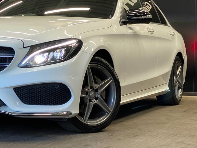 C200アバンギャルド AMGライン パノラミックスライディングルーフ レーダーセーフティpkg LEDヘッドライト 純正ナビ バックカメラ パークトロニック キーレスゴー 黒アルティコレザー ACC シートヒーター(22枚目)