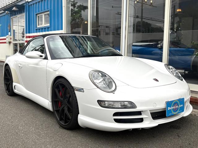 ９１１ ９１１カレラＳ　カブリオレ　電動オープン　シートヒーター　ブラウン革内装　ＰＵＲ鍛造アルミホイール　社外マフラー（9枚目）