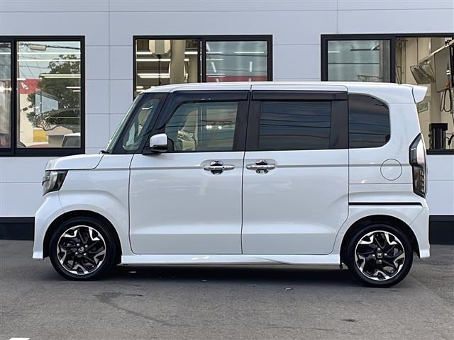 G・Lターボホンダセンシング 社外ナビ バックカメラ パドルシフト CD DVD フルセグ BT 両側パワスラ クルコン ビルトインETC LEDオートヘッドライト 革調シートカバー 後席ロールサンシェード スマートキー(8枚目)